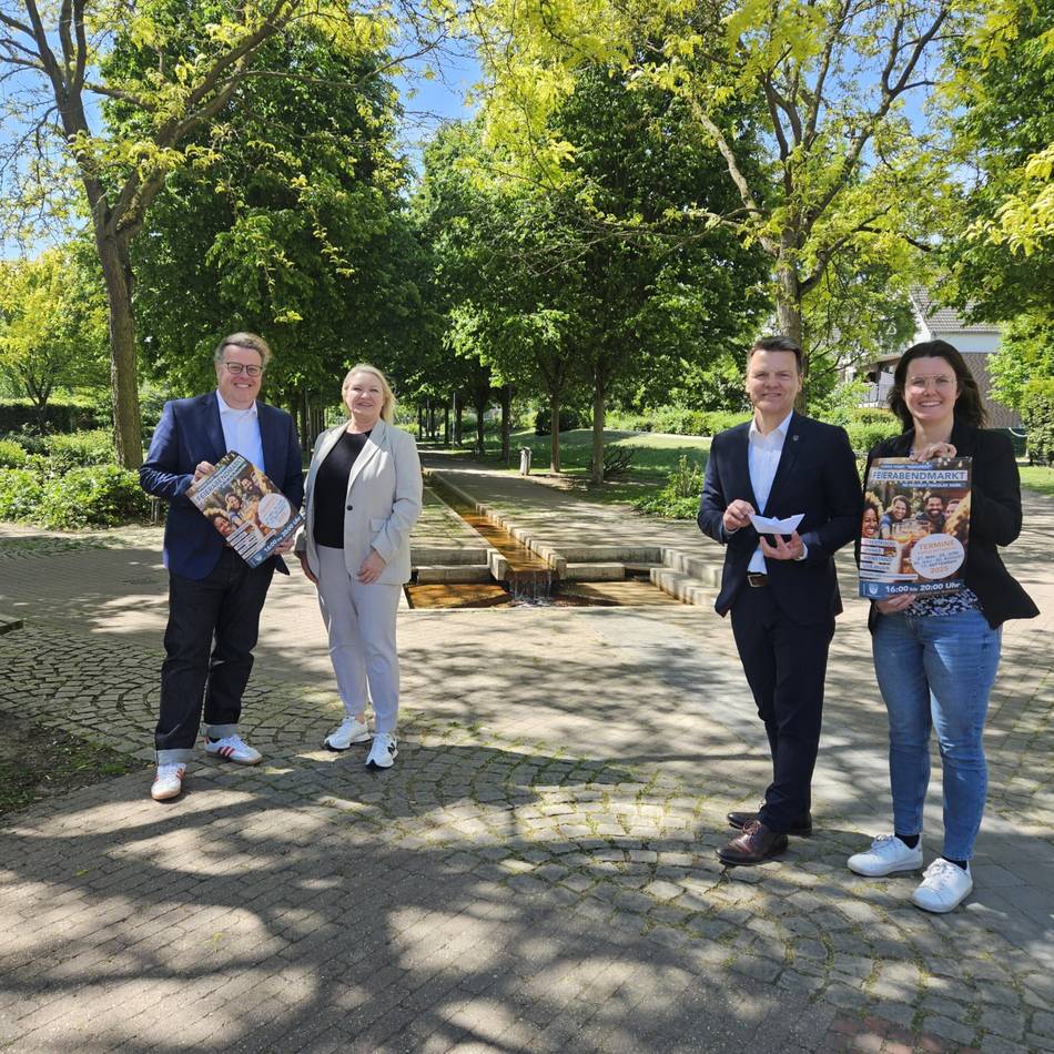 Am 21. Mai: Erster Feierabendmarkt in Voerde – das wird geboten