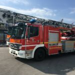 An Gesundheitszentrum in Dinslaken: Brand auf Balkon – Feuerwehr rechnet mit Schlimmerem