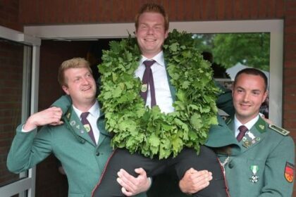 André Hüfing ist neuer Schützenkönig in Drevenack