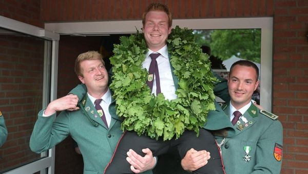 André Hüfing ist neuer Schützenkönig in Drevenack