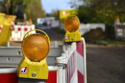 Bauarbeiten in Voerde: Sperrungen auf zwei Straßen
