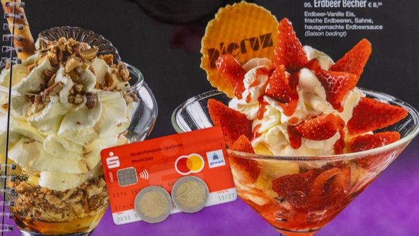 Eiskugel mit Karte zahlen? Das halten Dinslakener davon