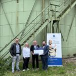 Fördervertrag übergeben: „Technische Meisterleistung“ – 80.000 Euro für Dinslakener Gasometer
