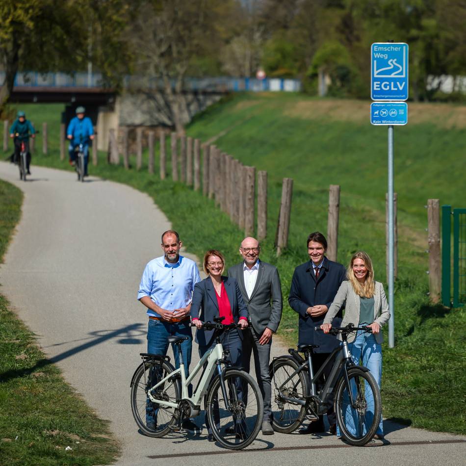 Freizeit-Tipp Emscher-Weg: Auf dem Rad quer durch die Geschichte des Ruhrgebiets