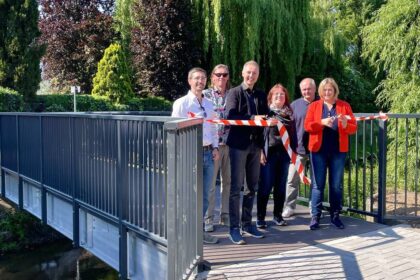 Mitten in Dinslaken: Rotbachbrücke eröffnet – Radfahrer und Fußgänger atmen auf