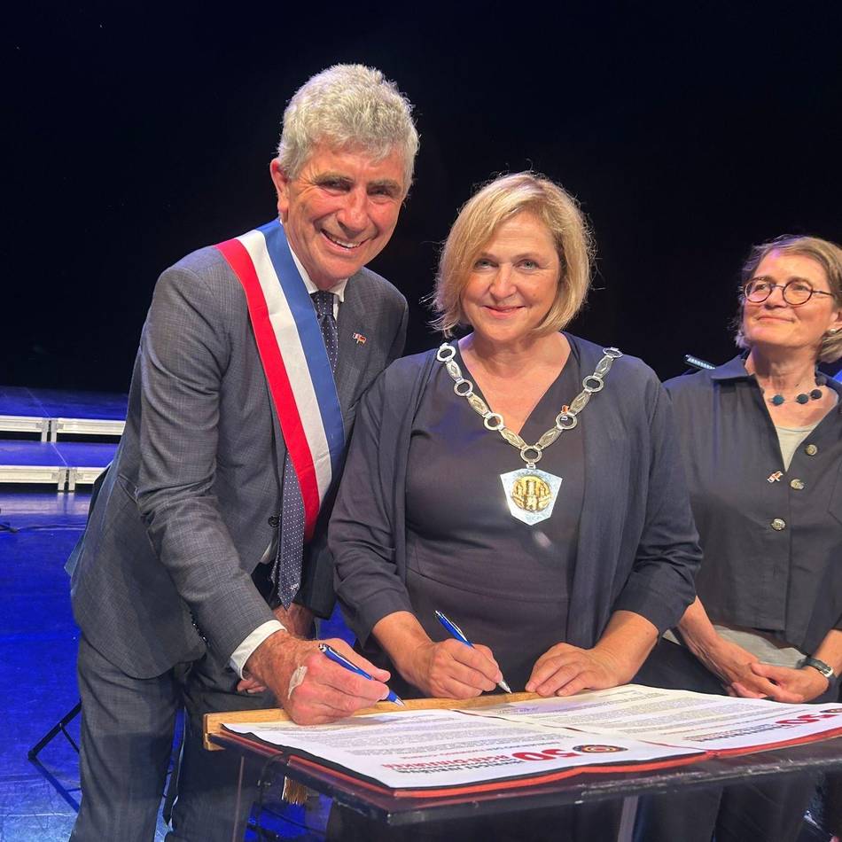 Delegation aus Dinslaken in Agen: „Aus Feinden wurden Freunde, aus Misstrauen wurde Vertrauen“