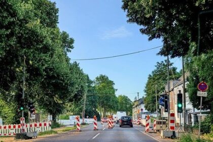 Dinslaken: Baustelle Hünxer Straße - so lange soll es dauern