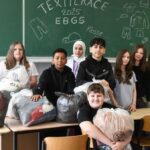 Dinslaken: Schüler der EBGS sammelten kiloweise Altkleider