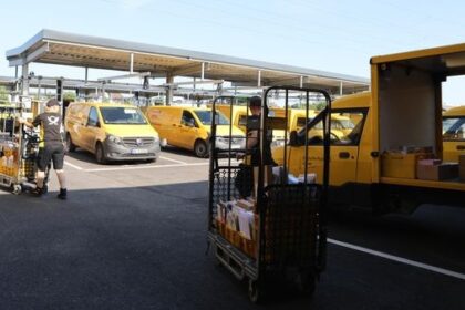 Exklusiver Einblick: So läuft die Arbeit im Postzentrum