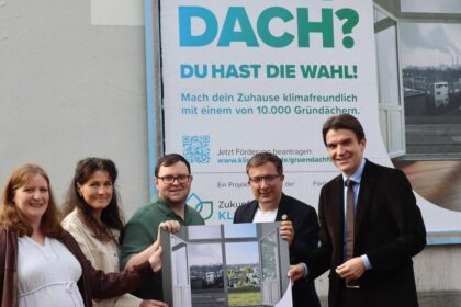 Kampagne „Du hast die Wahl!“: Was Dächer begrünen mit Demokratie stärken zu tun hat