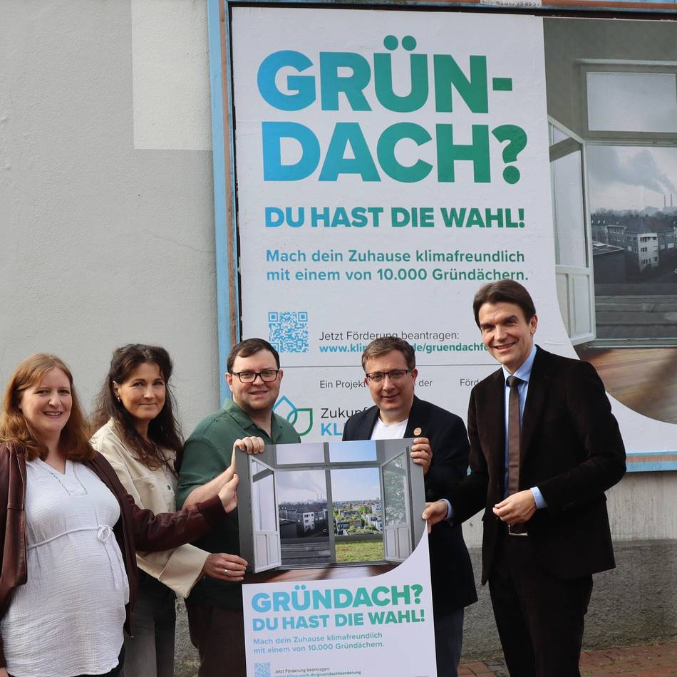 Kampagne „Du hast die Wahl!“: Was Dächer begrünen mit Demokratie stärken zu tun hat
