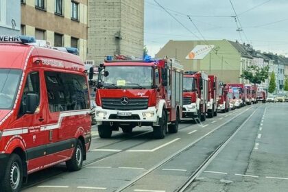 Unwetter: Hünxer Feuerwehr eilt Bürgern in Krefeld zur Hilfe