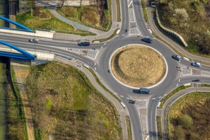 Verwirrung am Hünxer Kreisverkehr: Wer hat eigentlich Vorfahrt?