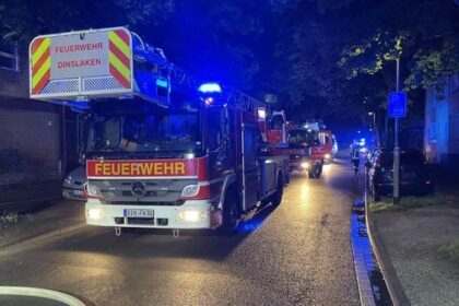 Alarm in der Innenstadt: Wohnung in Mehrfamilienhaus brannte