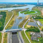 Arbeiten in Dinslaken beendet: Das blaugrüne Emscherdelta ist jetzt fertig