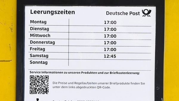 Briefkästen: Was die neuen Barcodes darauf bedeuten
