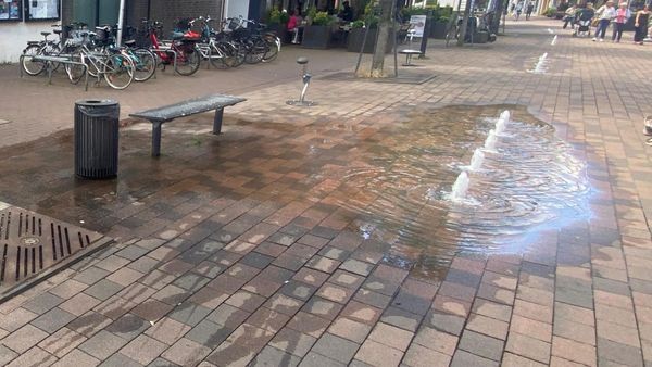 Dinslaken: Wasserspiele wieder abgestellt - der Grund