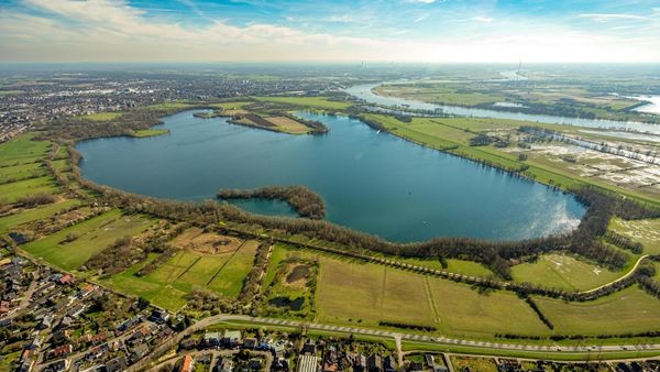 Ganz schön viel Wasser: Kreis Wesel hat größte Seefläche in NRW