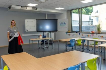 Große Freude: Neue Klassenräume für die Gesamtschule Hiesfeld:
