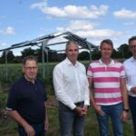 In Hünxe soll die erste Agri-PV-Anlage im Kreis entstehen