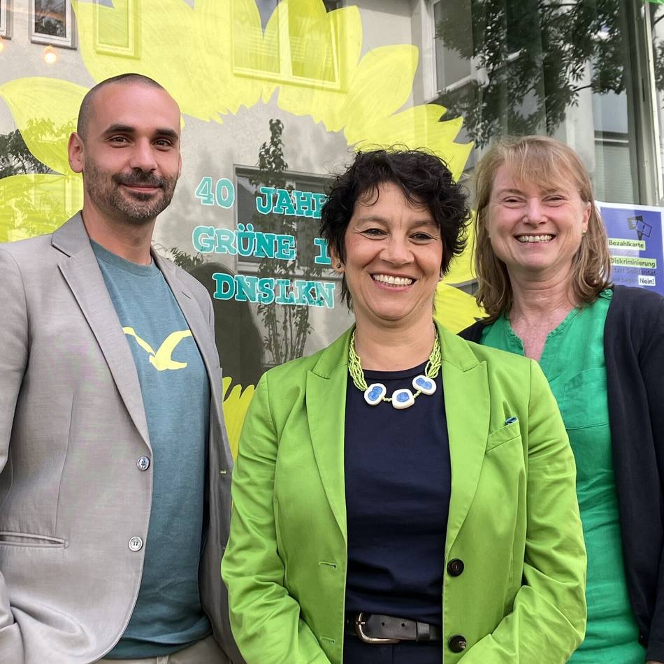 Kommunalwahl am 14. September: Dinslakens Grüne heben Tagrid Yousef auf den Schild