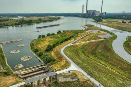 Mündung der Emscher in Dinslaken: Arbeiten sind abgeschlossen