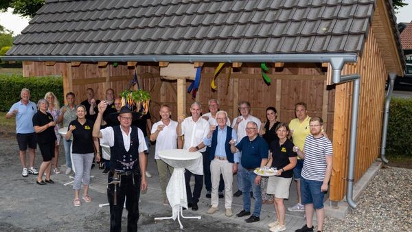 Neubau am Hünxer Museum: „Dat Schöppken“ sorgt für Stauraum