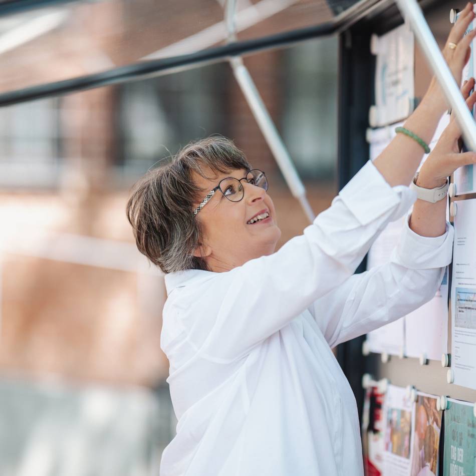 Pfarrsekretärin Sabine Schenzer aus Dinslaken: „Mein zweiter Vorname ist Pragmatismus“