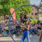 Poetische Artistik an einem Dinslakener Lieblingsort