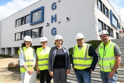 Realschule Hiesfeld: Exklusiver Rundgang über die Baustelle