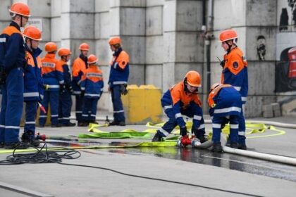 Traumjob Feuerwehrmann: Voerder Nachwuchs probt den Ernstfall