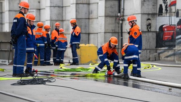 Traumjob Feuerwehrmann: Voerder Nachwuchs probt den Ernstfall