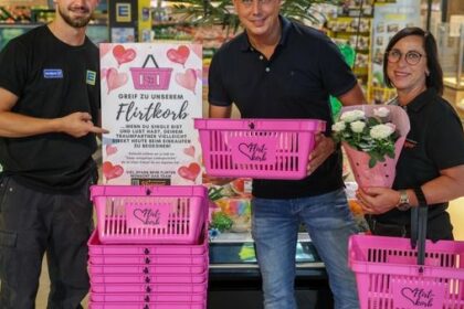 Voerde: „Flirt-Körbe“ bei Edeka Stepper – mit besonderem Bonus