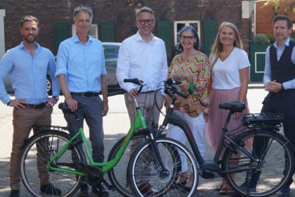 Vorstellung in Moers: Eine App für das Niederrheinrad