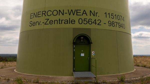 Windräder auf der Halde Lohberg: So sieht es dort oben aus