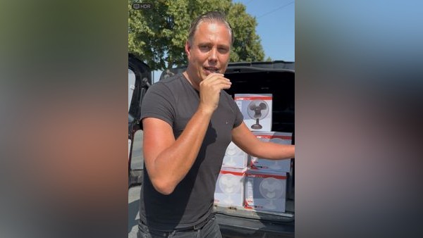 35 Grad: Kaufmann hilft Flüchtlingen – und wird angefeindet