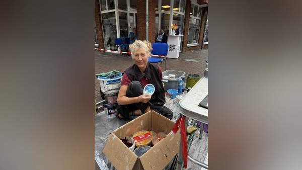 3D-Kunstwerk in Dinslakener Altstadt: Was es bedeuten soll