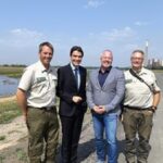 An der Emschermündung Dinslaken sind nun Ranger im Einsatz