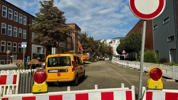 Dinslaken: Wiesenstraße gesperrt - so lange dauert es noch