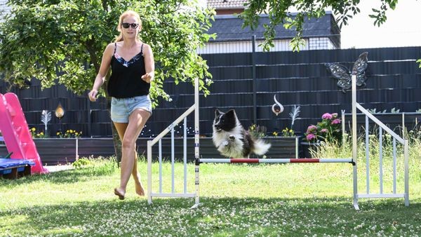 Ein starkes Team: Jasmin und Lennox starten bei Agility-WM