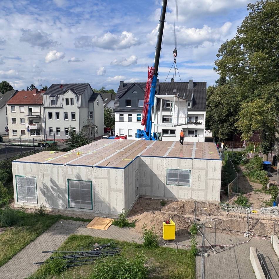 Erweiterungsbau in Dinslaken: Modul für Modul – So wächst die Klaraschule