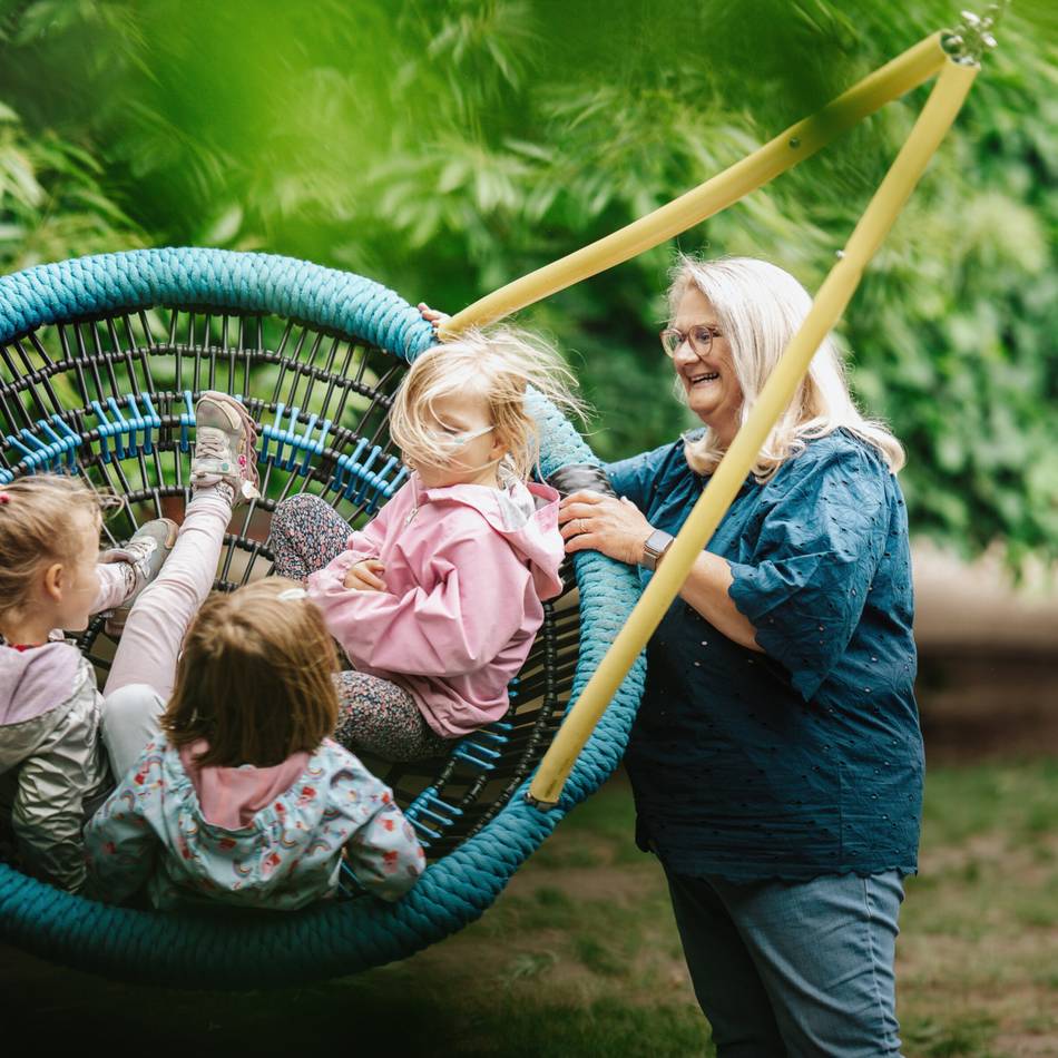 Erzieherin aus Leidenschaft: Martina van Laak hat 1200 Kinder in vier Jahrzehnten begleitet