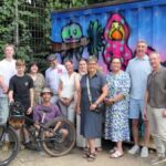 Graffiti-Projekt in Hünxe: Jugendliche gestalten Dirtpark neu