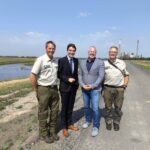 Kooperation in Dinslaken: Ranger regulieren Besucherströme an der Emscher-Mündung