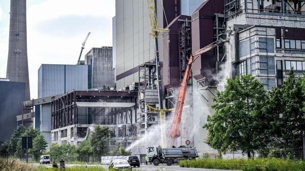 Kraftwerk Voerde wird abgerissen: Das sind die neuesten Bilder