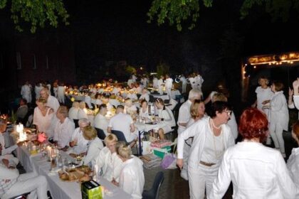 Lions Club Hünxe mit starkem Partner für das Dinner in Weiß
