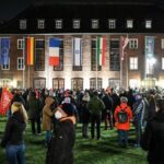 Mahnwache in Dinslaken: Bündnis baut Brandmauer auf