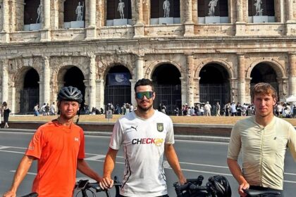 Schüler aus Wesel: Mit dem Fahrrad von Haldern nach Rom