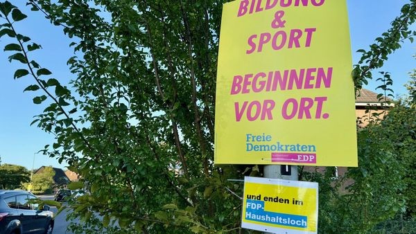 Wahlkampf-Irrsinn: Zoff und Anzeigen wegen Anti-FDP-Plakaten