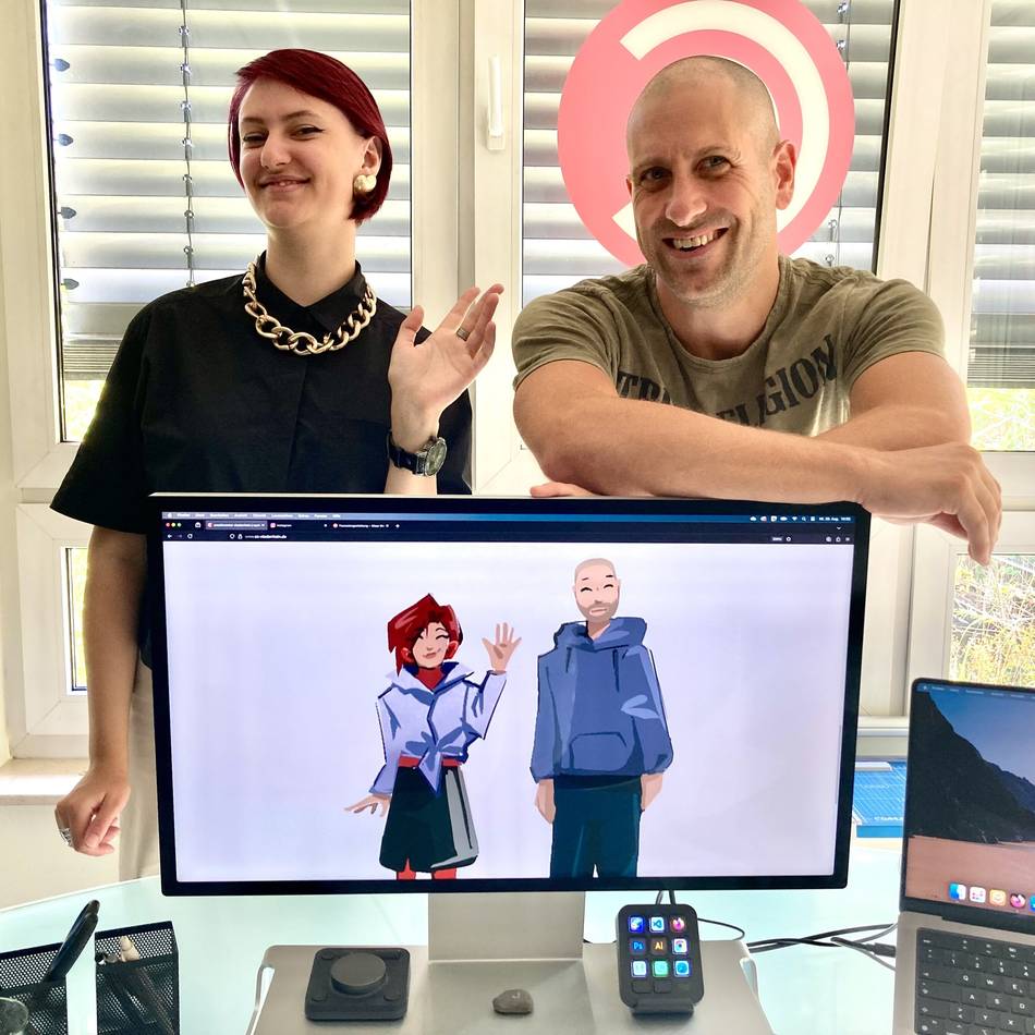 Ausbildung im Kreis Wesel: Ukrainerin (22) begeistert mit „zeichnerischer Begabung“ Werbeagentur-Chef